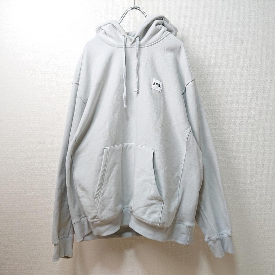 カーハートWIP エンド 海外限定 ロゴ パーカー ミントグリーン XXL