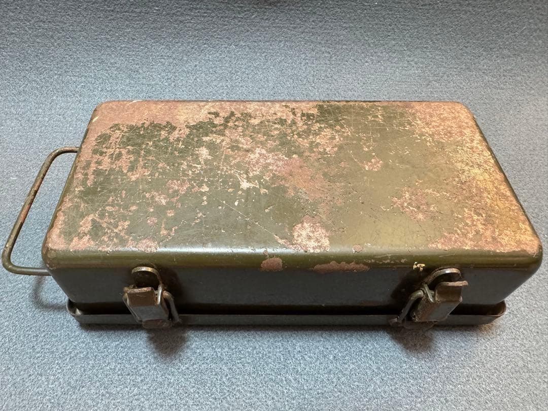 米軍 実物 ファーストエイド メタルボックス