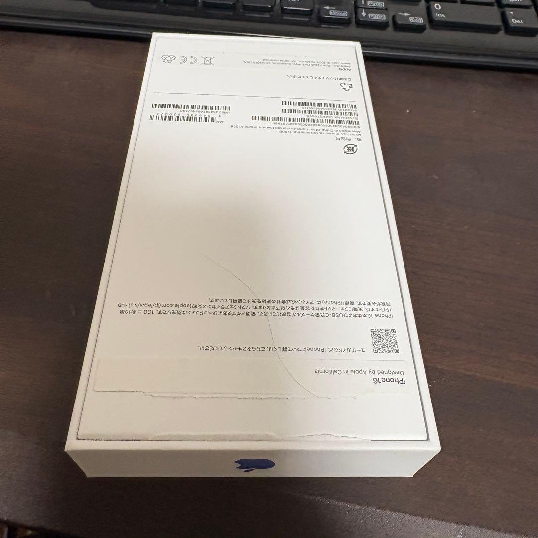 じ*り様 即購入◯新品Apple iPhone 16 128GB