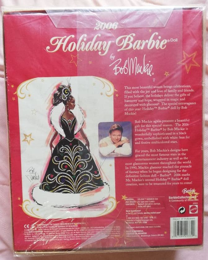 2006ホリデーバービー(アフリカン・アメリカン)ボブ・マッキー