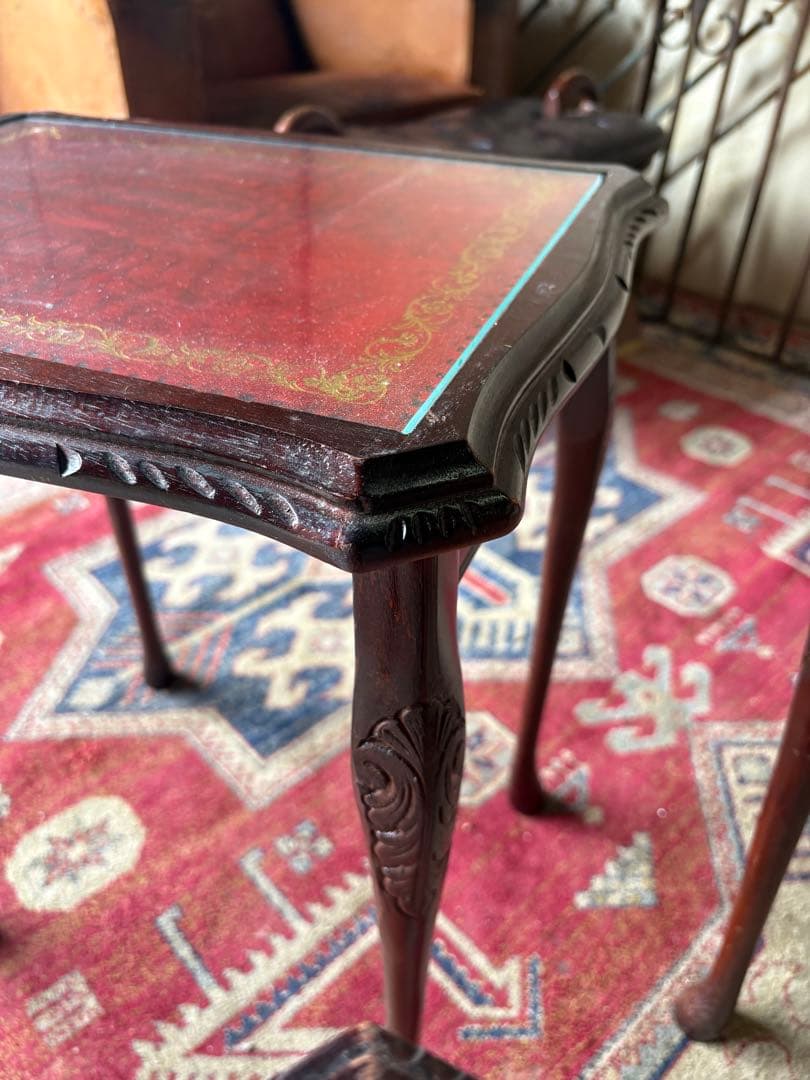 ネストテーブル　イギリスアンティーク