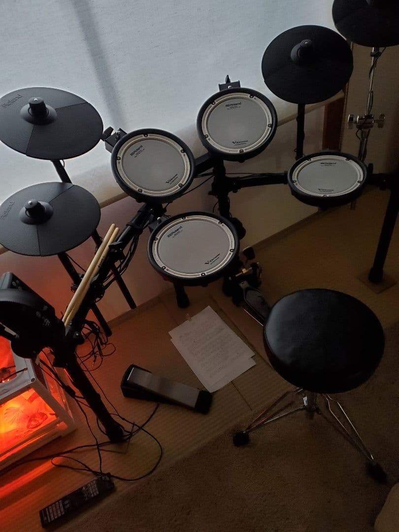 電子ドラム　Roland TD-1DMK　3シンバル拡張セット