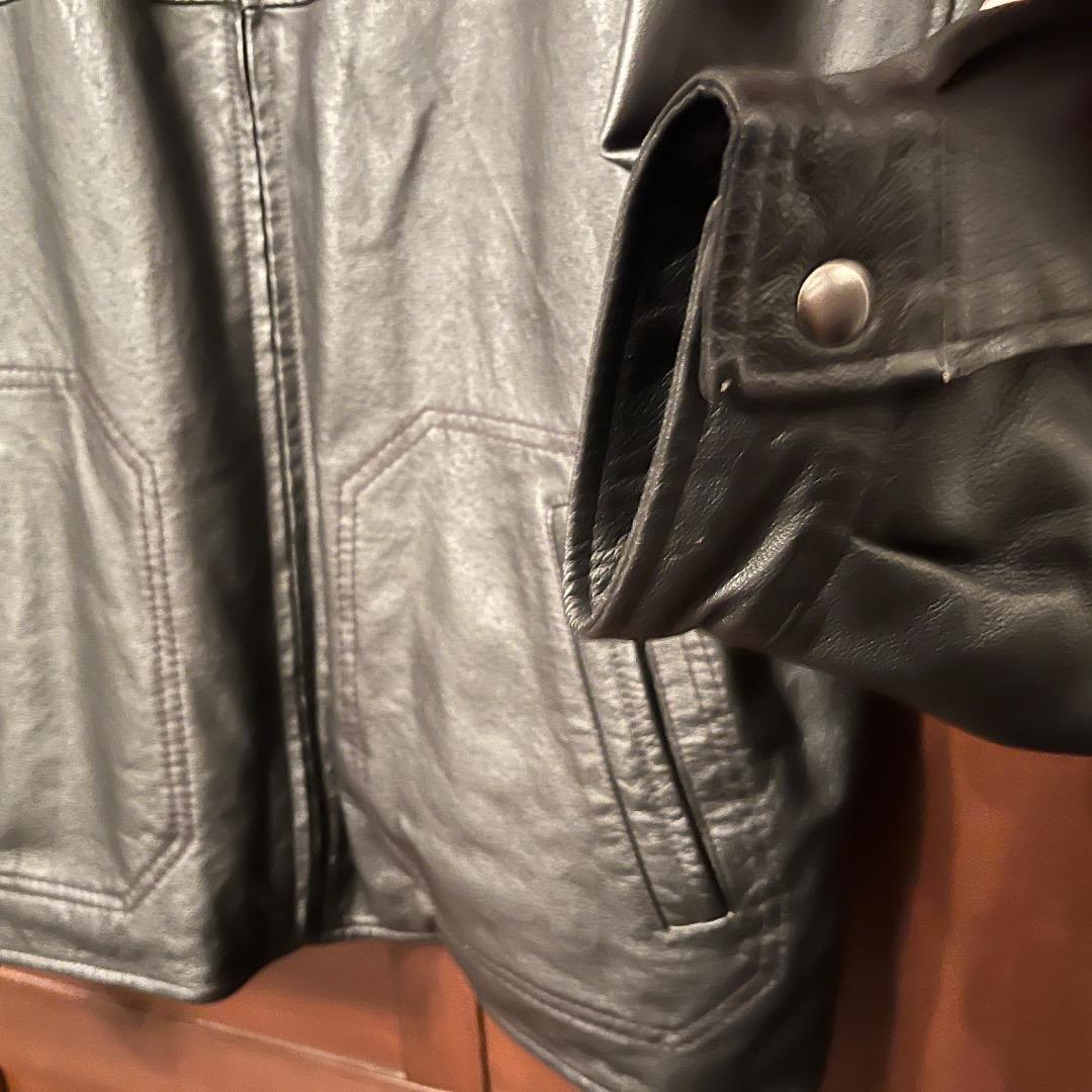 レザージャケット St. John's Bay セントジョンズベイ XL 90s