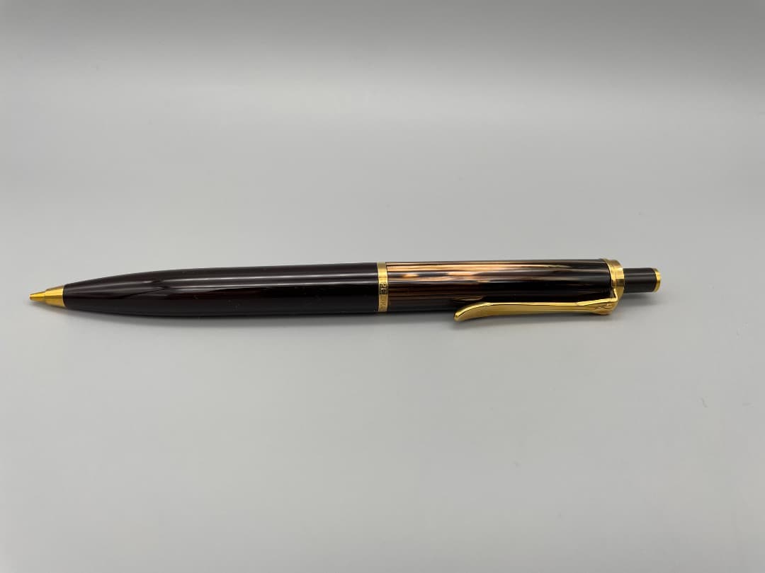 ペリカン スーベレーン D400 旧型 茶縞 0.7mm（軸リング1本）