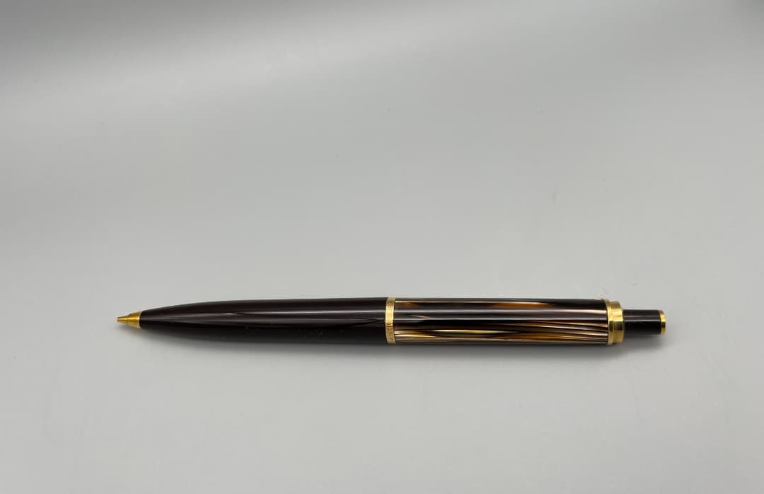 ペリカン スーベレーン D400 旧型 茶縞 0.7mm（軸リング1本）