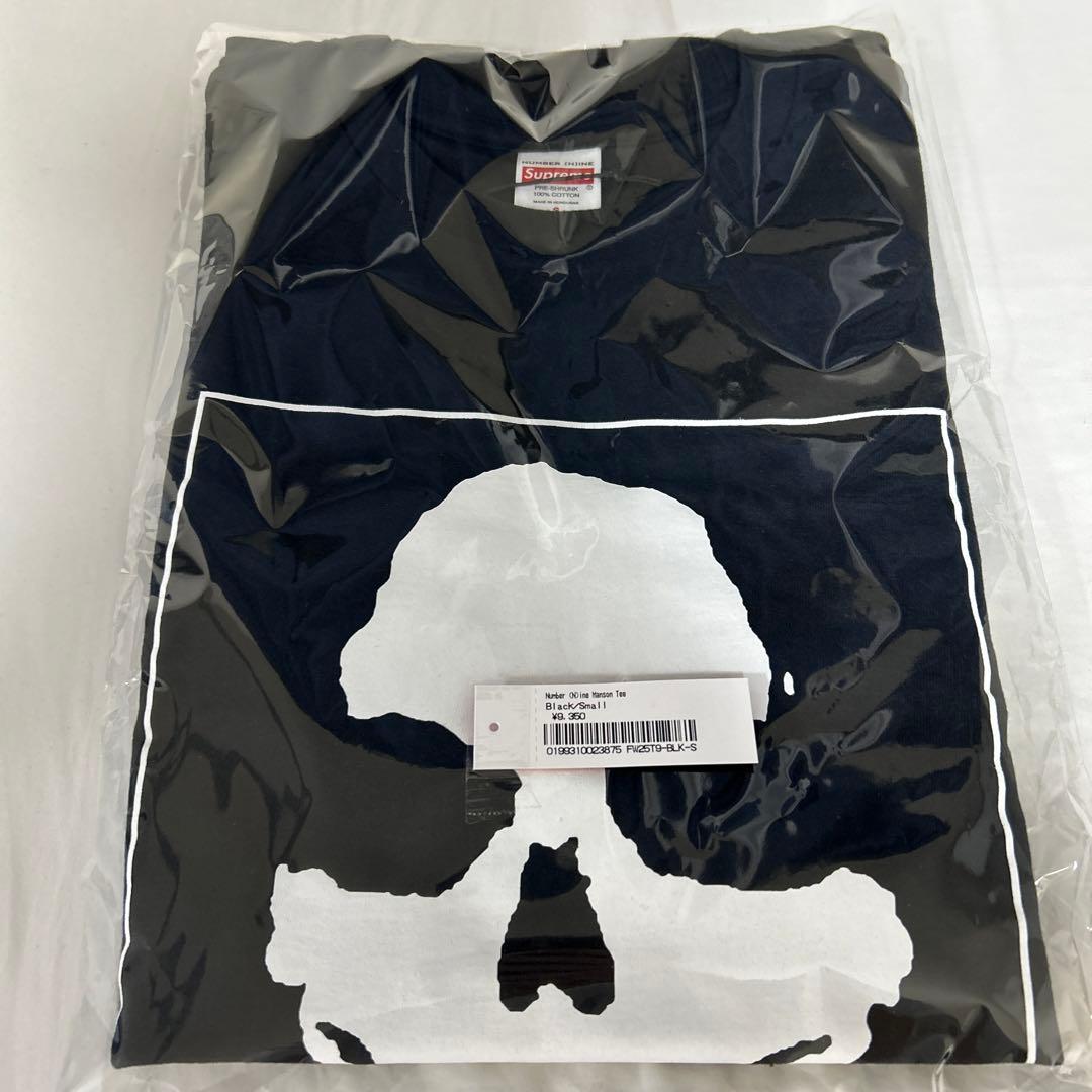 Supreme Number (N)ine Manson Tee ブラック