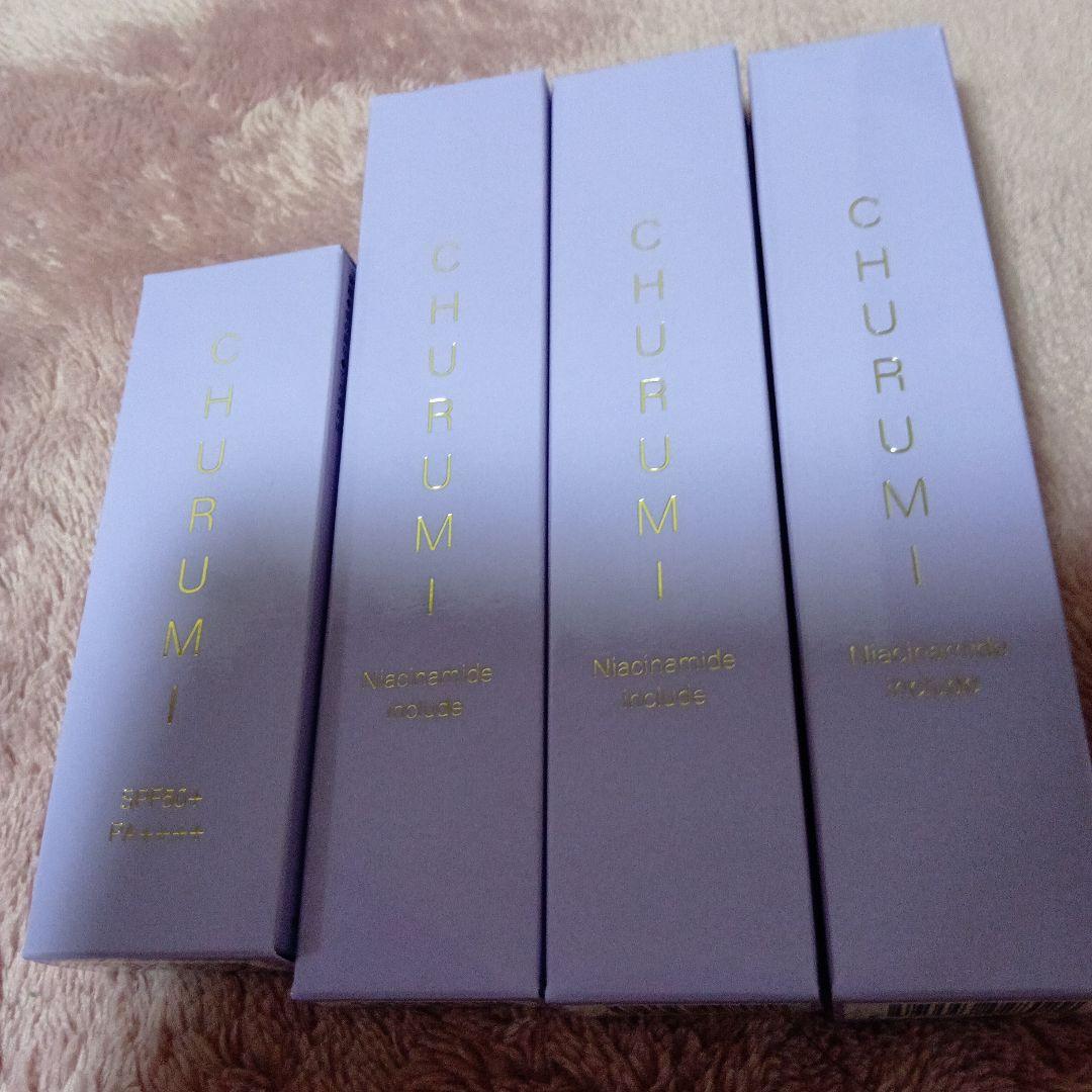 CHURUMIファンデーション＆クリーム4個セット