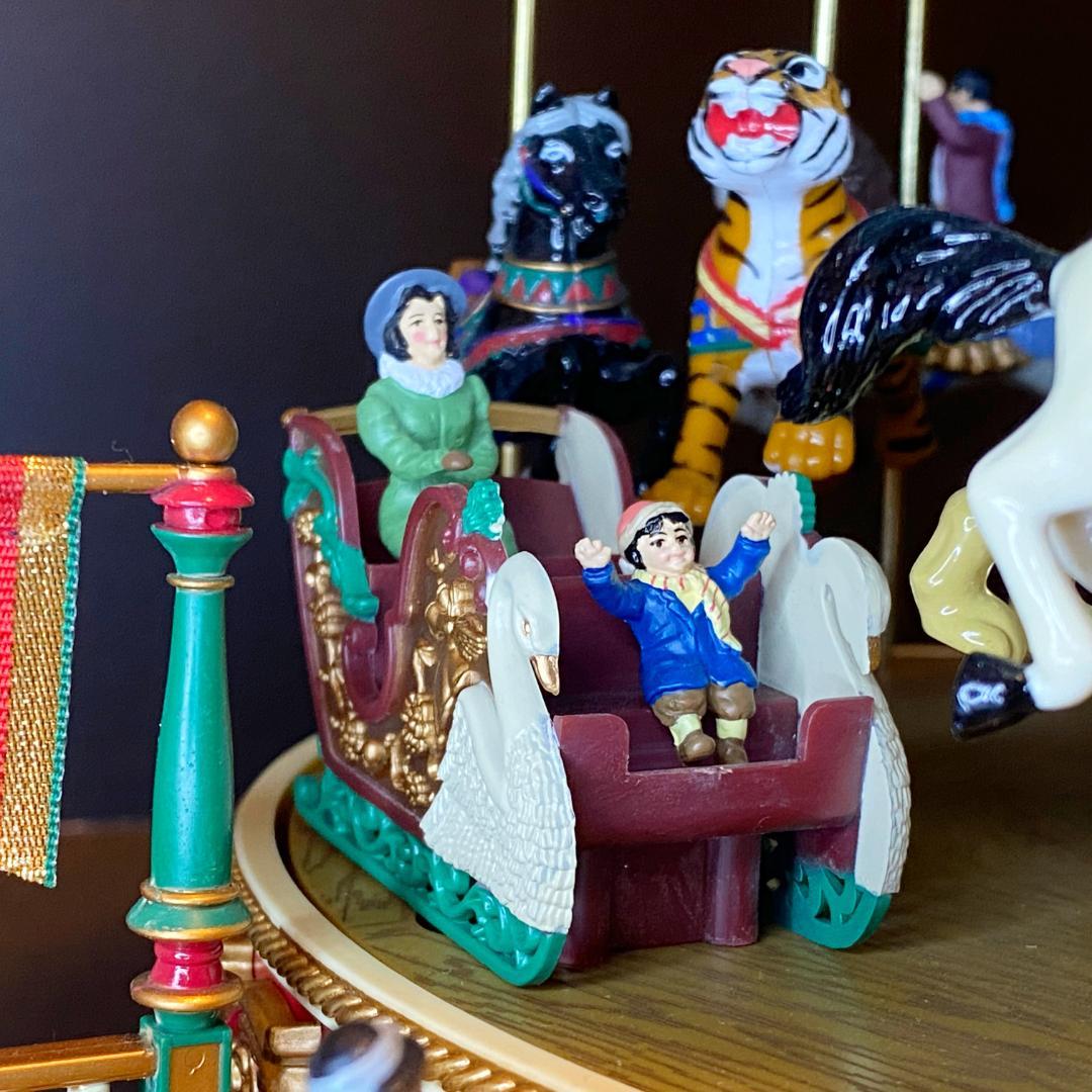 【超美品・完動品】Mr.Christmas ミスタークリスマス メリーゴーランド