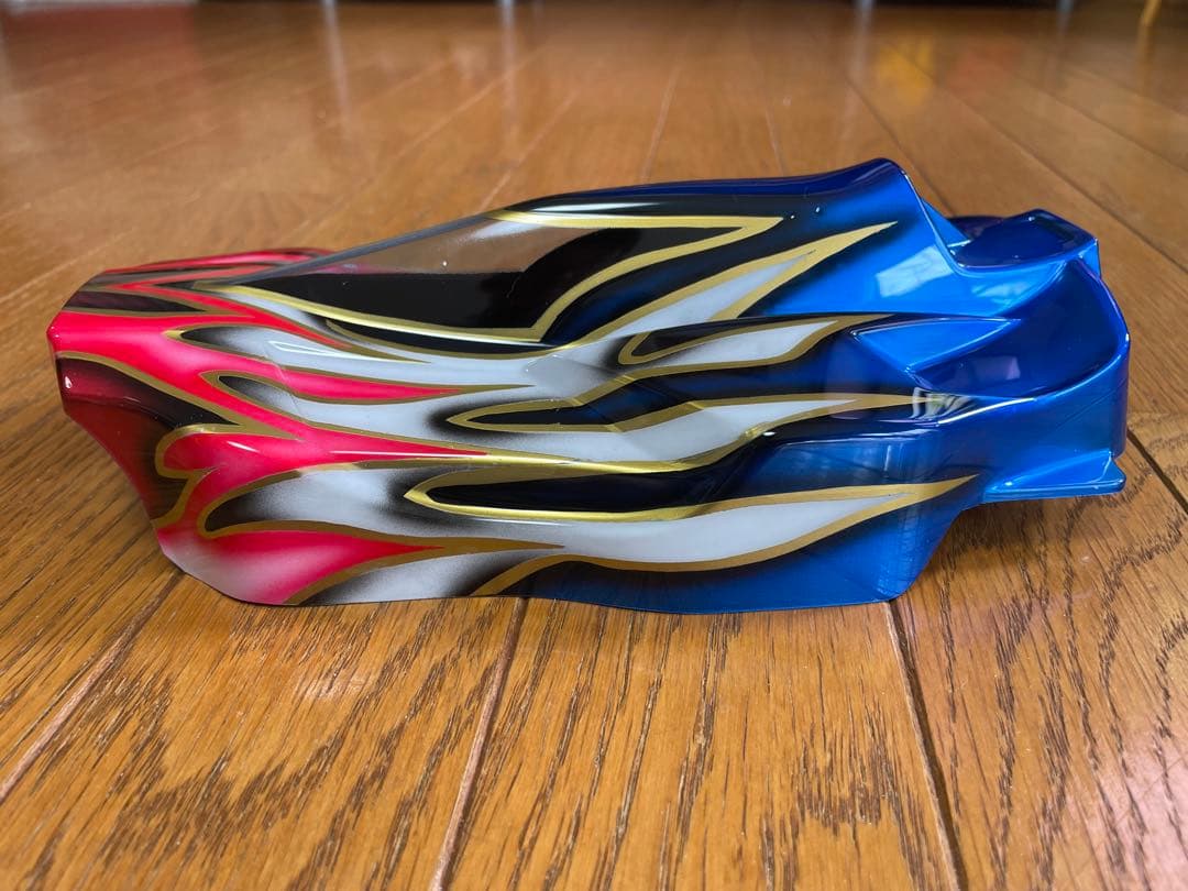 DB 01 ドゥルガ　タミヤ新品塗装済ボディ　赤青系