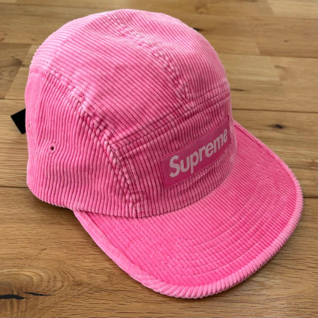 【新品】タグ付 Supreme Corduroy Camp Cap 25SS