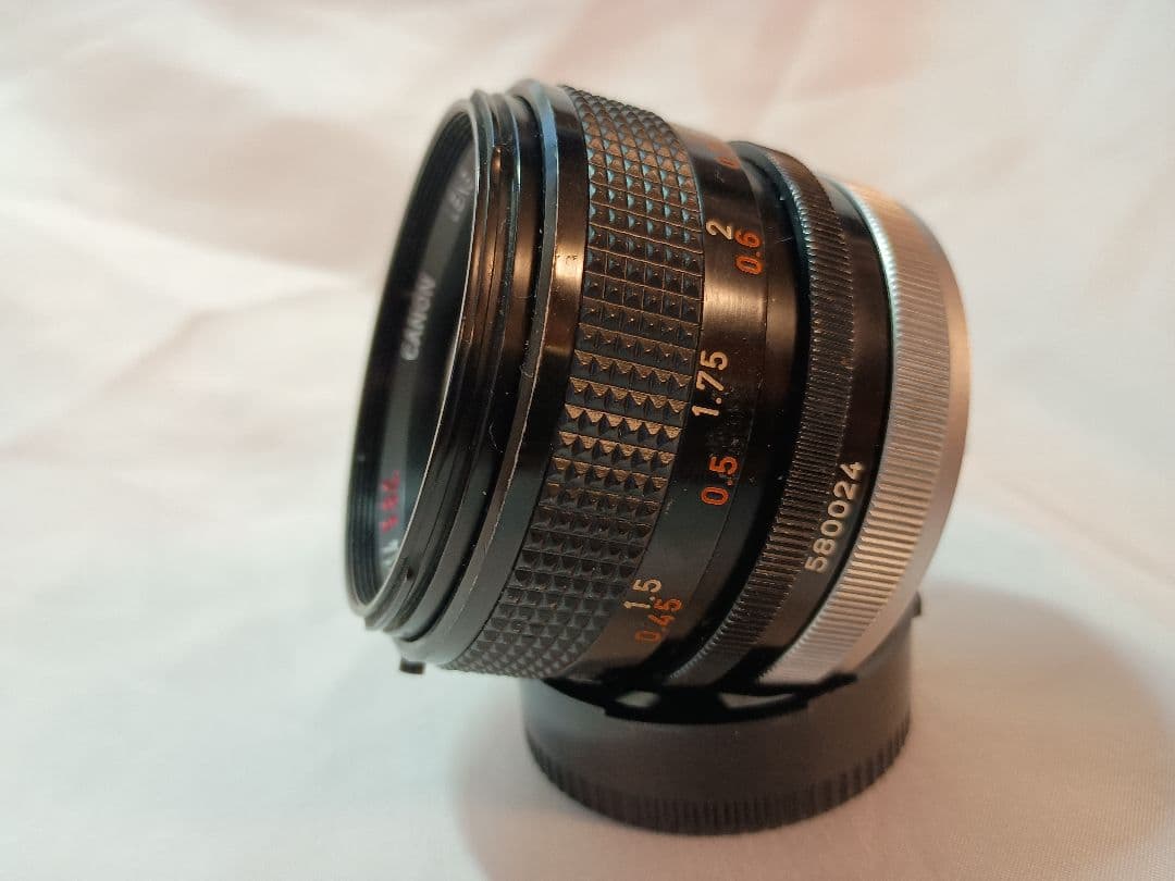 美品！ Canon fD 50mm 1 : 1.4 s.s.c 単焦点 レンズ
