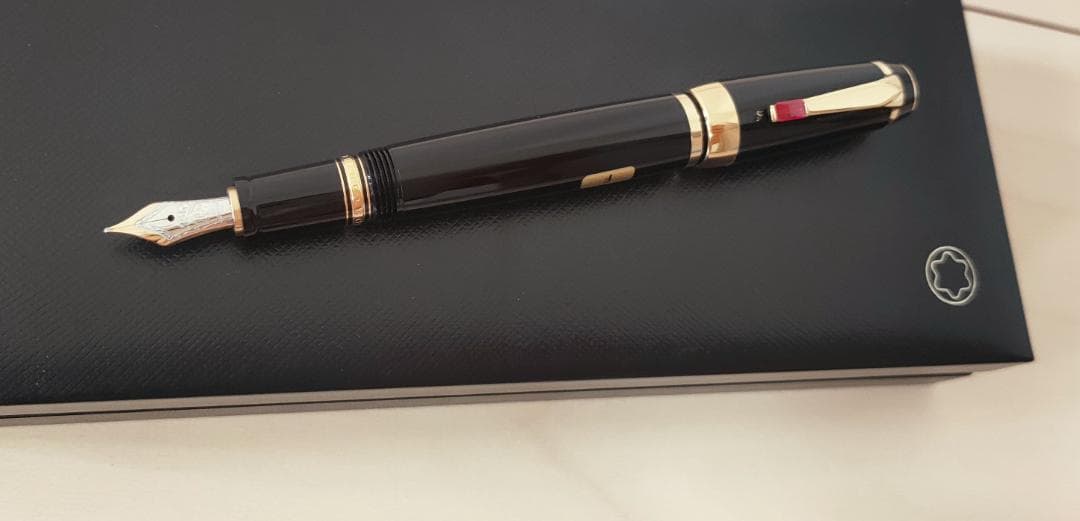 極美品 MONTBLANC モンブラン ボエム 万年筆 14K 585 箱付