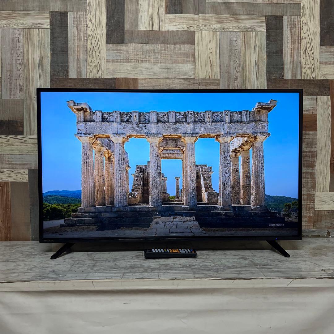 即日受渡❣️全国送料込アイオーデータ43型4K液晶モニター広視野角ブルーライト減