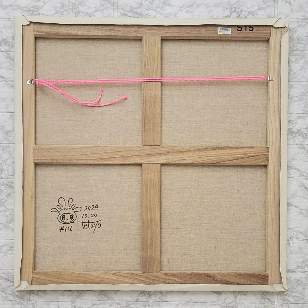 ★鈴木哲也★S15(652×652mm)アクリル原画1点物★送料無料#126