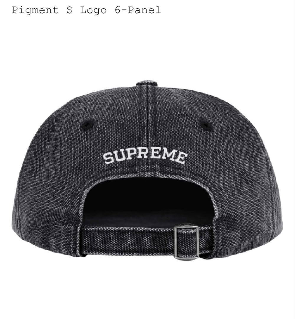 新品未使用 Supreme Pigment S Logo 6-Panel cap