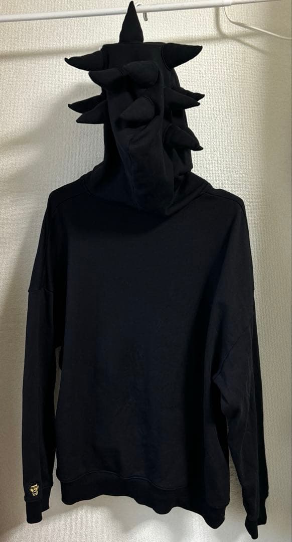 パンクドランカーズ一回着用トゲトゲZIPパーカ