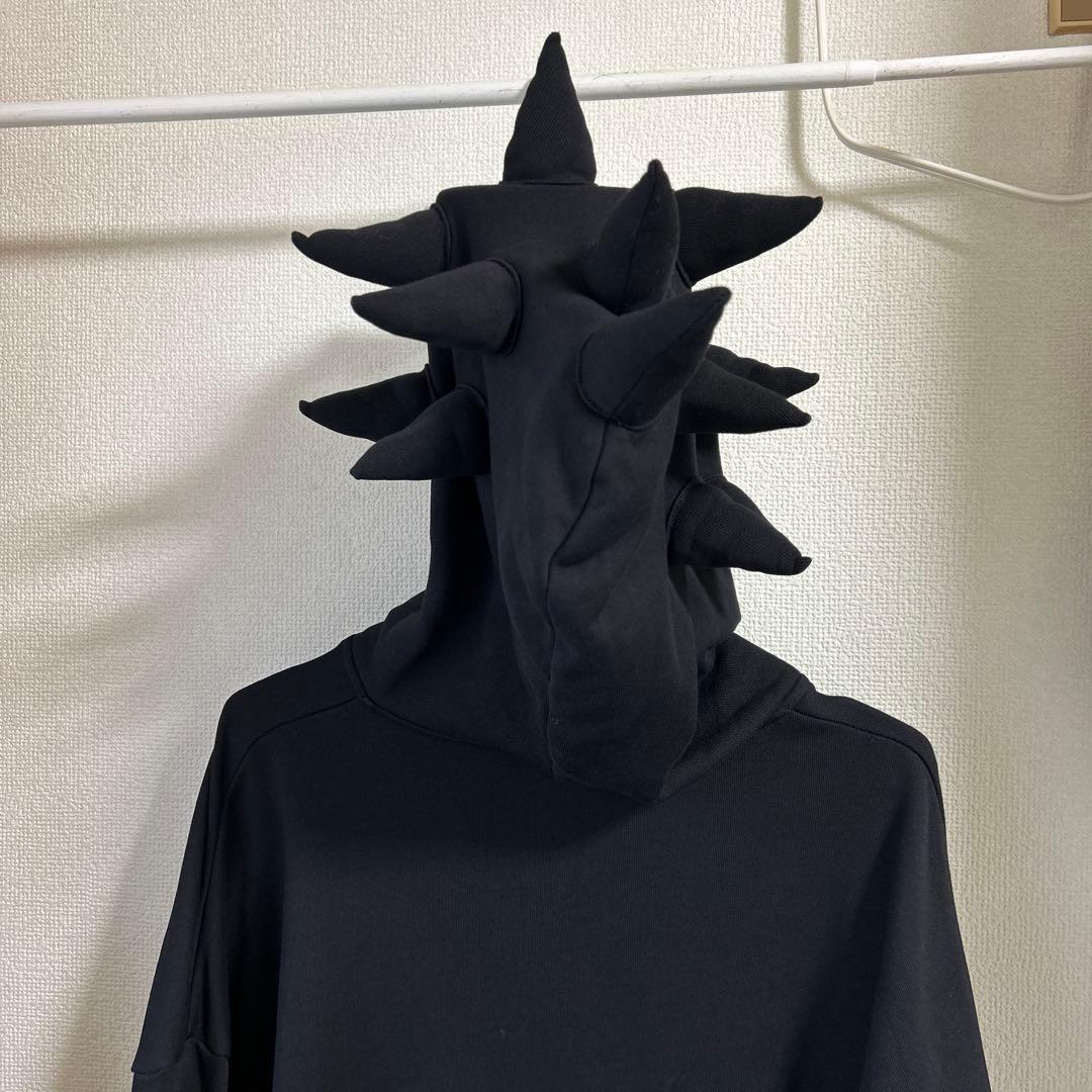 パンクドランカーズ一回着用トゲトゲZIPパーカ