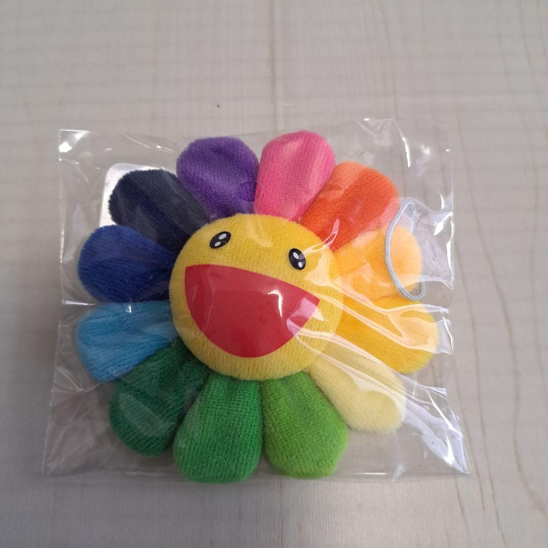 ☆新品☆正規品☆匿名配送　カラフルお花ちゃんピンバッジ　4個セット　村上隆