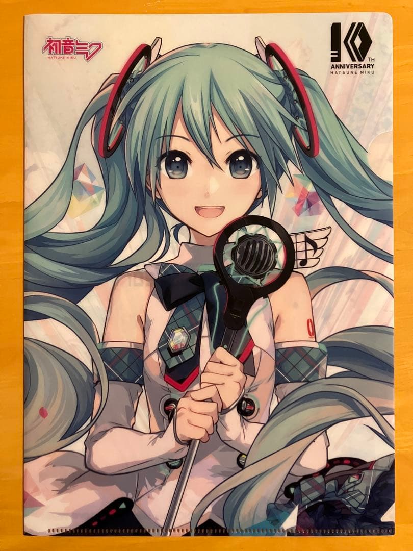 A4クリアファイル 初音ミク マジカルミライ2017 三井住友カード