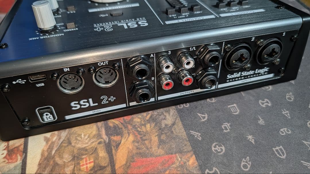 SSL 2+ Solid State Logic オーディオインターフィイス