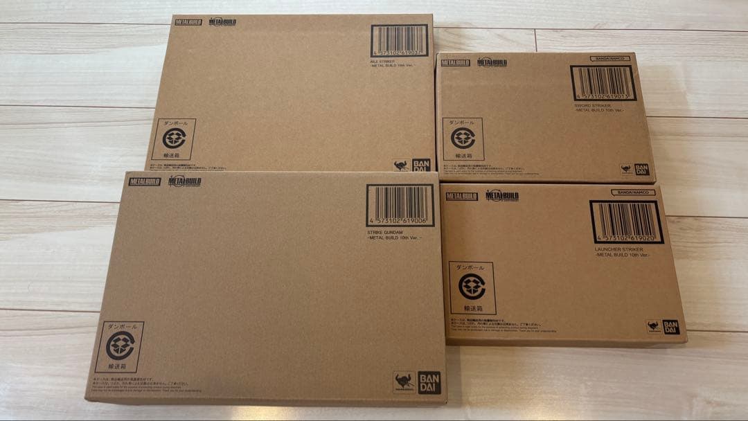【最終値下】LBUILDメタルビルドストライクガンダム10thVer他