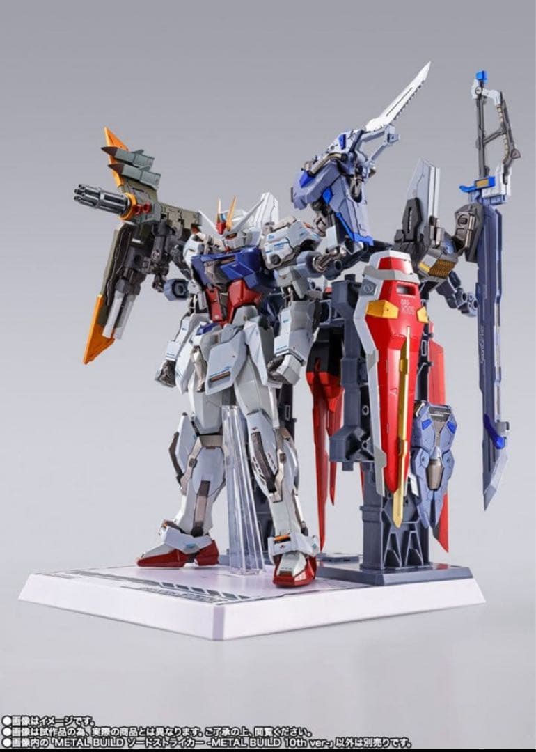 【最終値下】LBUILDメタルビルドストライクガンダム10thVer他