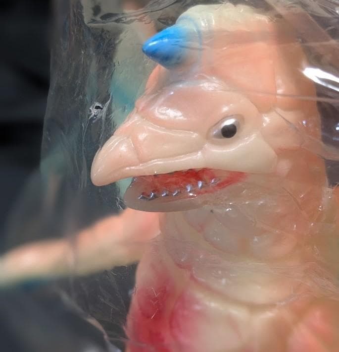 ドラコ 羽付「ウルトラマン」登場怪獣（ブルマァク復刻）蓄光版 ソフビ 未開封