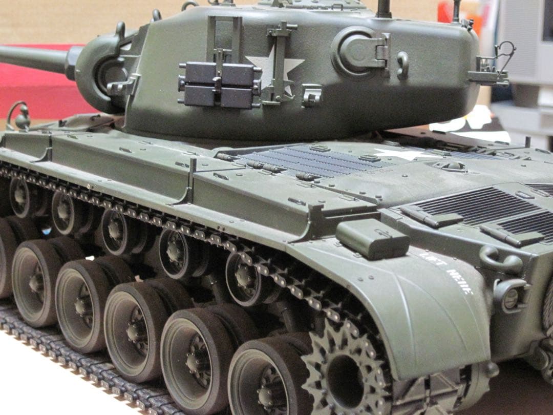 タミヤ m26 パーシング フルオペ 塗装完成品 安売り中