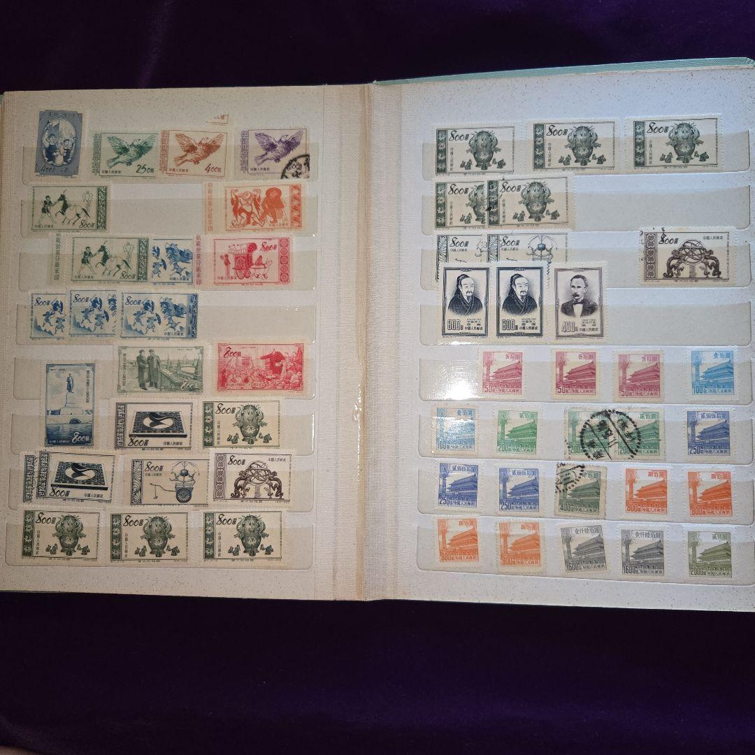 専用ページです。全中国切手古めファイルごと