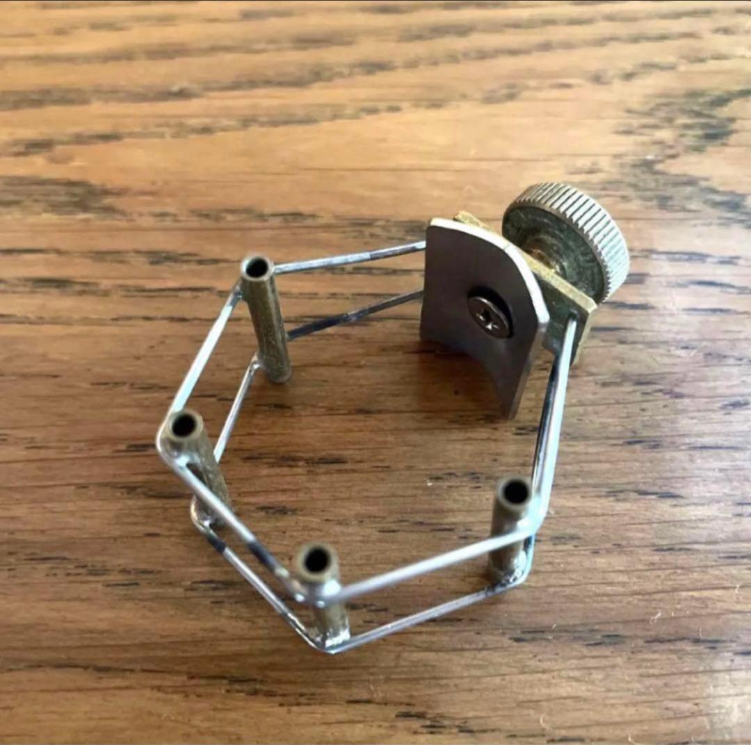 Francois Louis サックスリガチャー 交換可能プレート付き