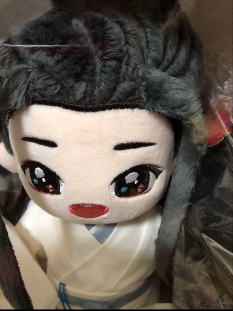 激レア 博君一肖 陳情令 座学時代 藍湛 魏嬰 ぬいぐるみ40cm + 衣装小物