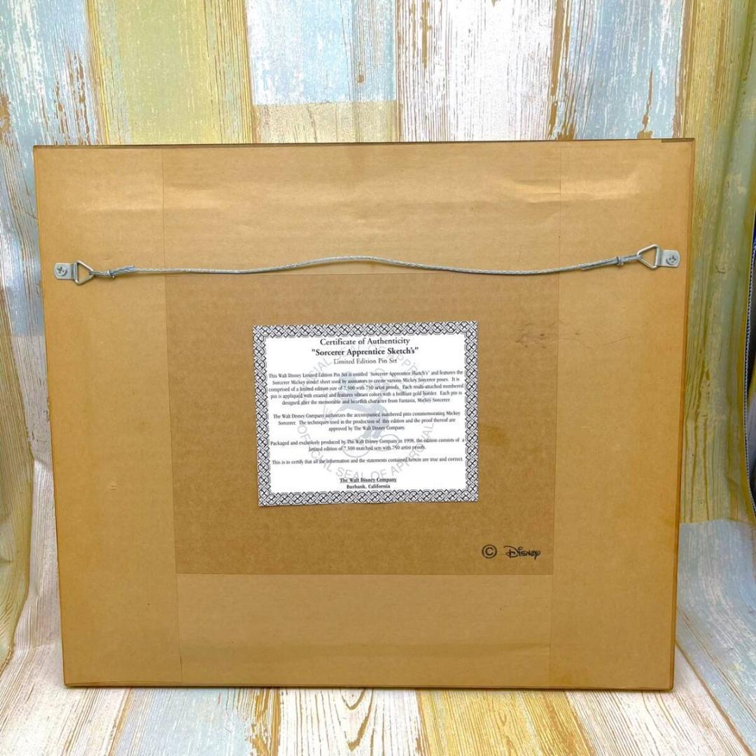 限定品★ミッキーマウス ソーサラーミッキー 魔法使いの弟子 モデルシート