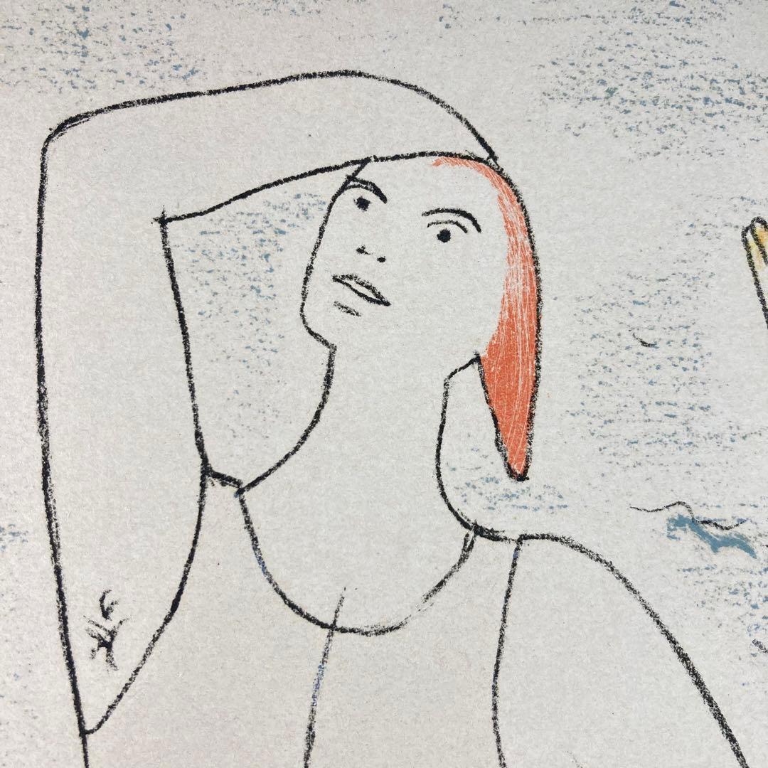 【真作保証】ジャン・コクトー リトグラフ 直筆サイン 150部限定 版画 絵画