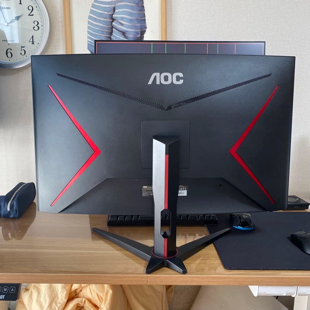 AOC 31.5インチ ゲーミングモニター C32G2ZE 240Hz