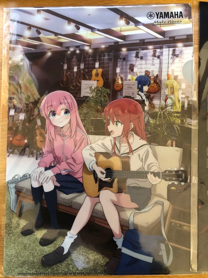 ぼっち・ざ・ろっく！　寝そべりぬいぐるみ&クリアファイル2点セット！