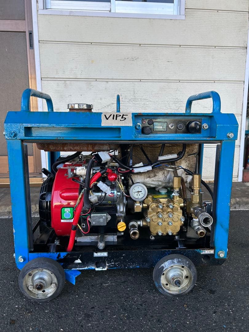 VIP5 HPJ-5ESM高圧洗浄機防音ガン・高圧ホース・給排水ホースセット