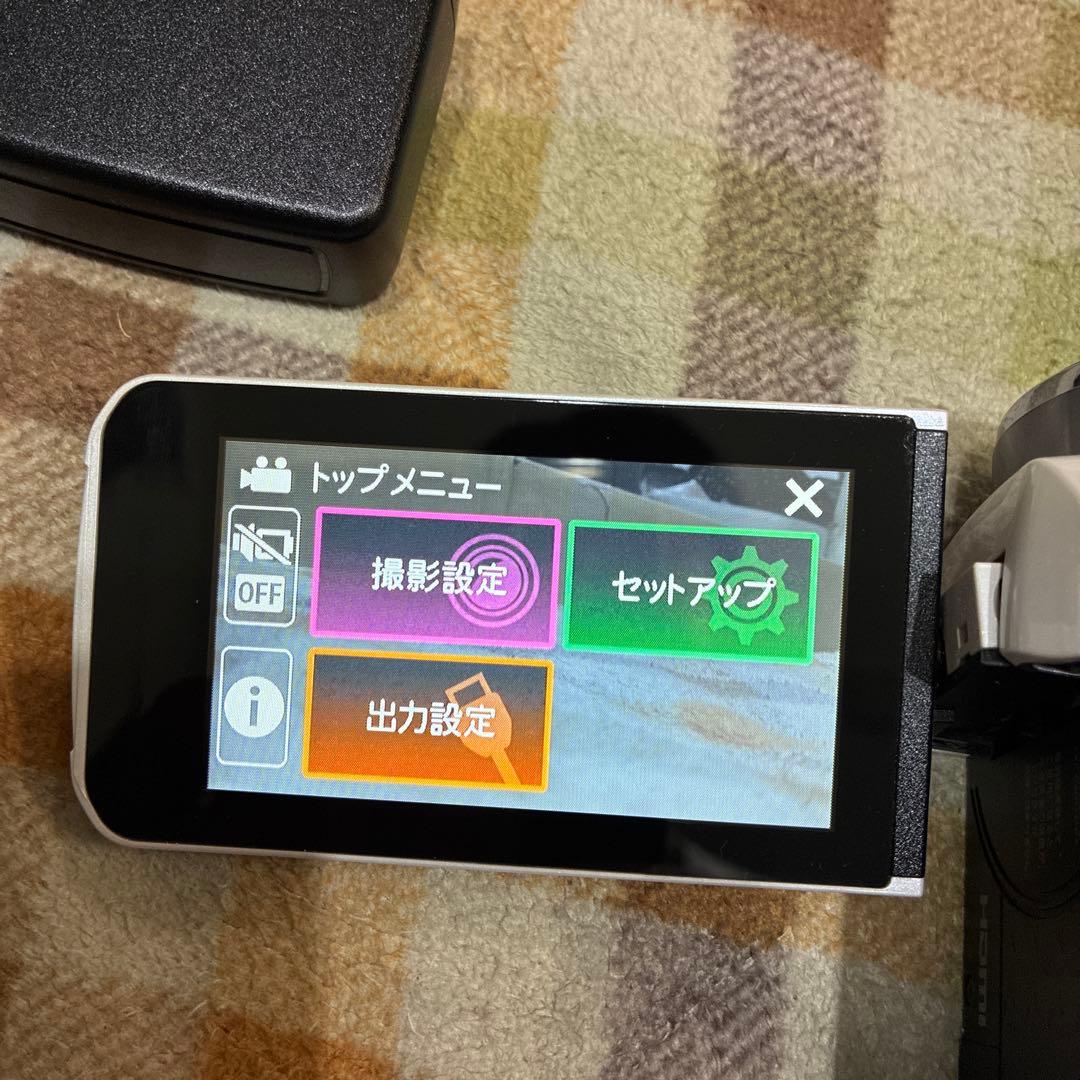 動作確認済JVC Everio エブリオ GZ-F200-W