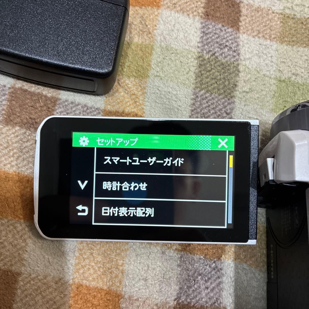 動作確認済JVC Everio エブリオ GZ-F200-W