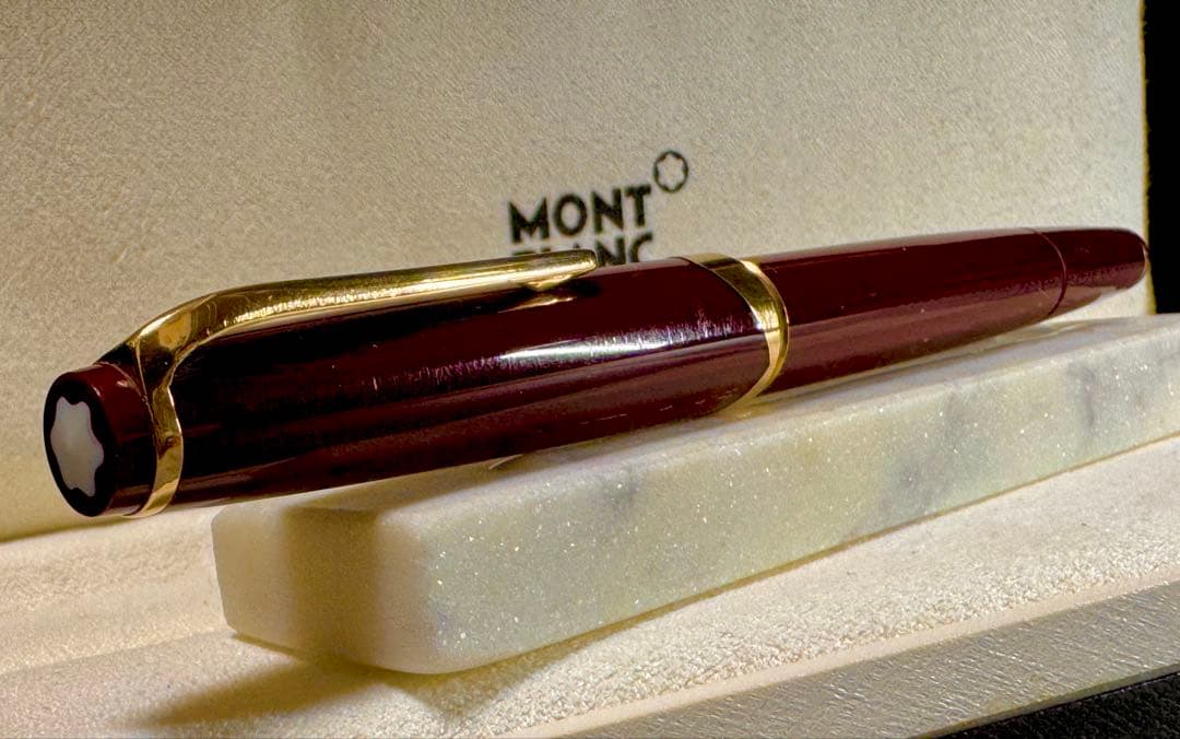 【美品】モンブラン万年筆 No12 1960s ペン先18c 750 ボルドー