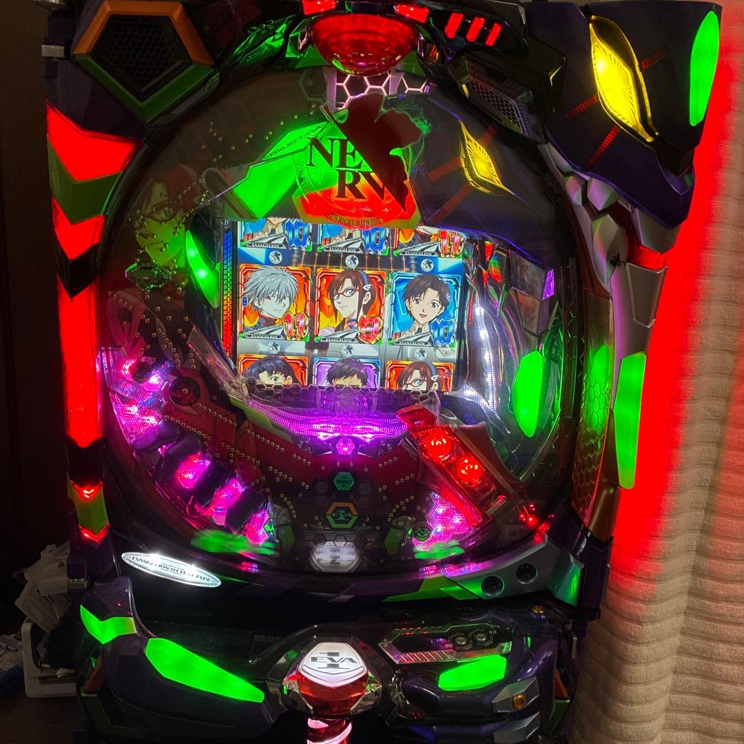 パチンコ実機 CRヱヴァンゲリヲン 〜始まりの福音〜 オートコントローラー付き