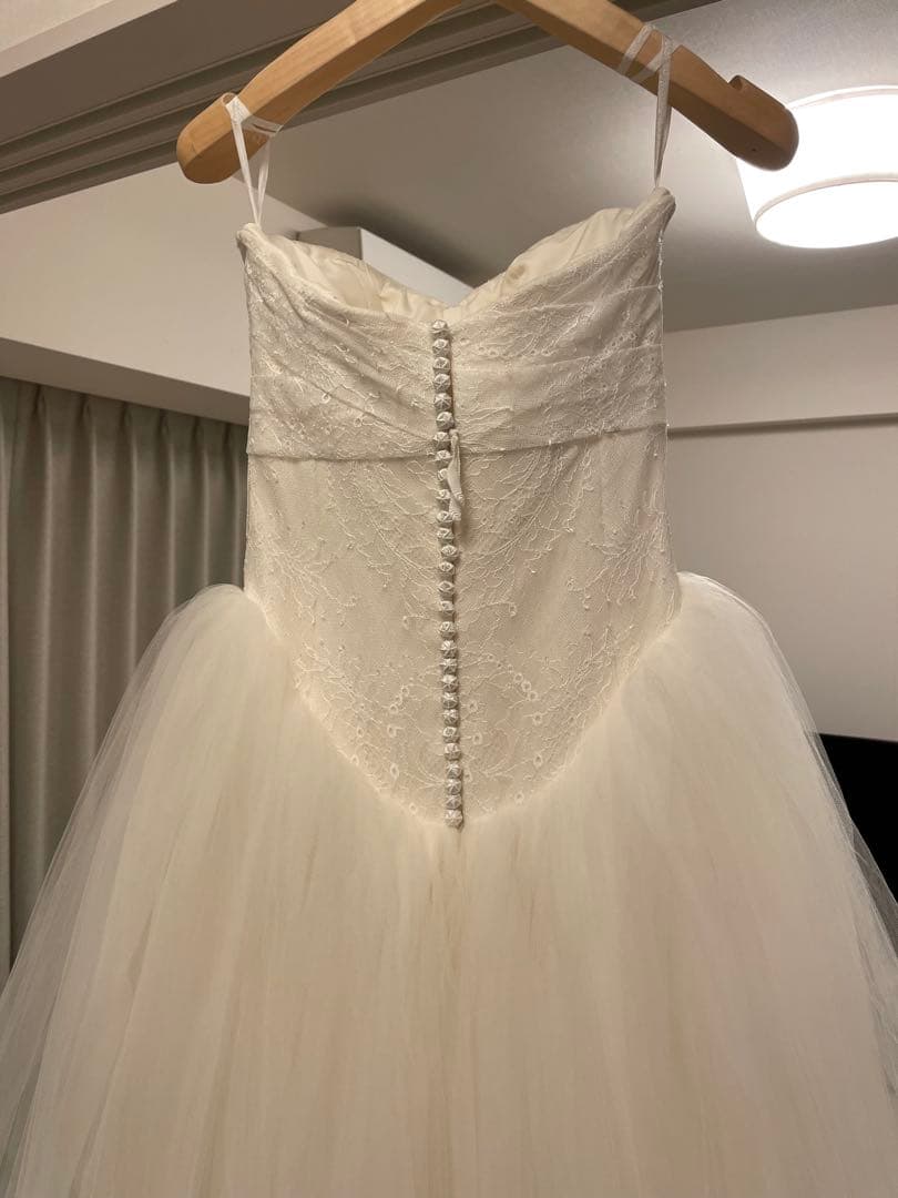 【1/10まで限定】VERAWANG バレリーナ 1G029 ＊くるみボタン仕様