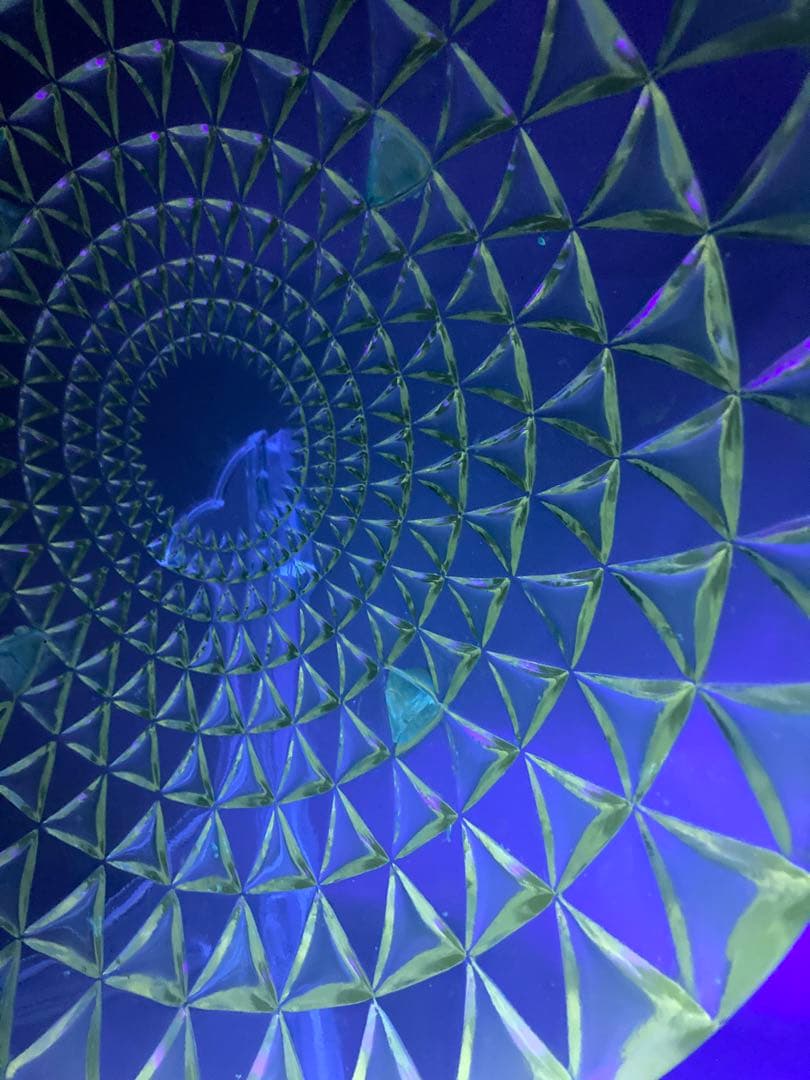 ルネ・ラリック ロザス プレート 大皿 ガラス皿 花柄 バラ窓 1930年代