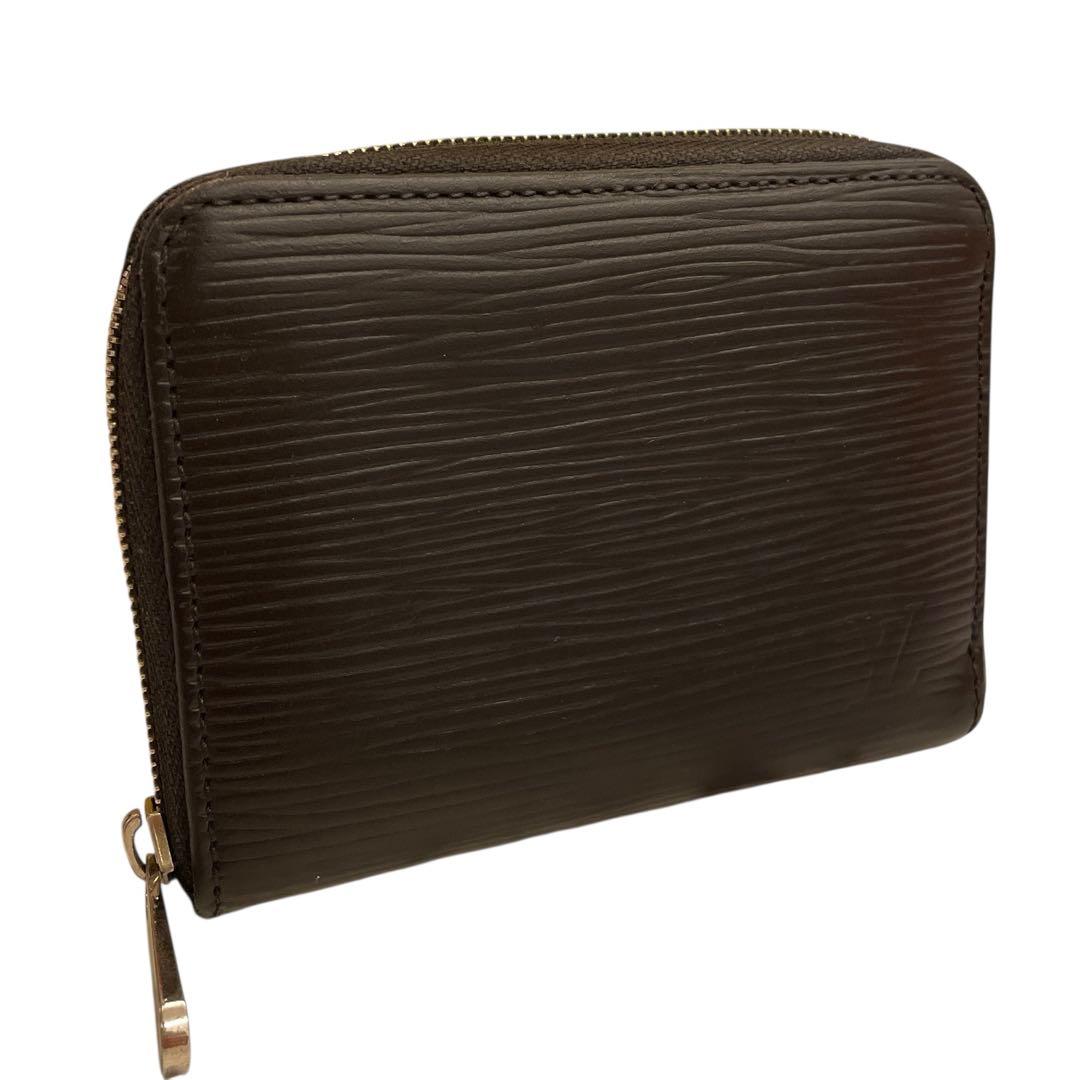 【未使用級】ルイヴィトン　ジッピーパース　エピ　黒　コンパクト財布