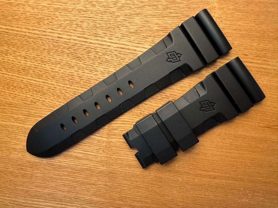 パネライ ラバーベルト 26mm カウッチュー MSサイズ