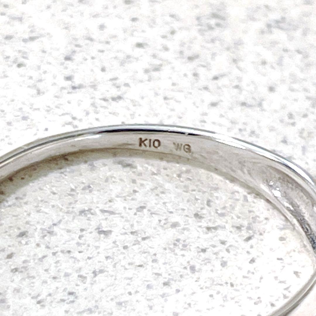 こ*け様 美品 Lilas リラ K10 三日月リング 13号