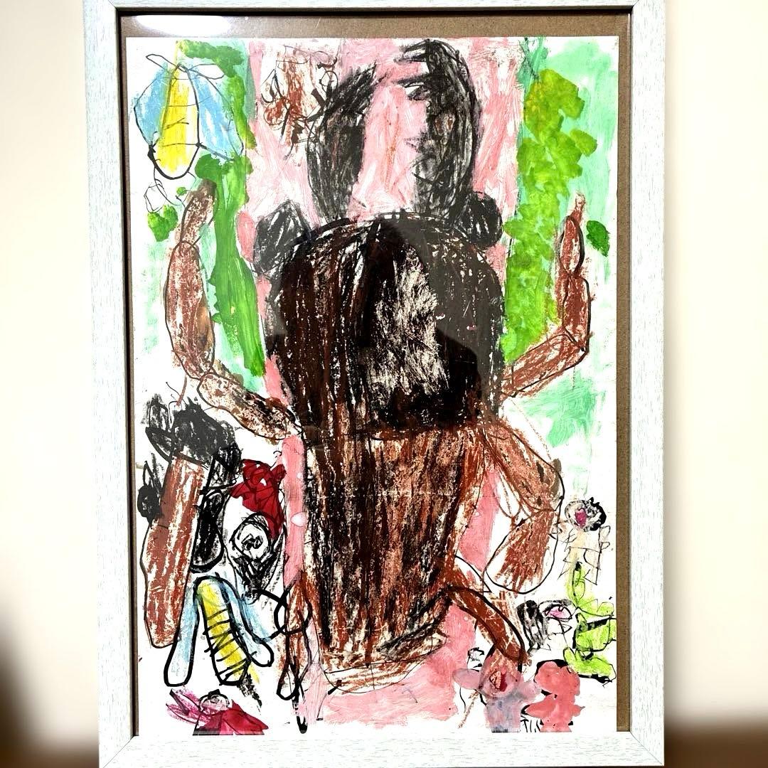 小学生が描いたよ！クワガタ　値下げOK‼︎
