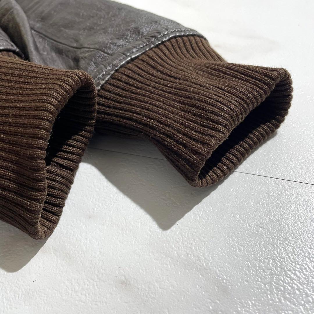 【美品✨】ヒステリックグラマー HG レザージャケット キムタク着用 ブラウンS