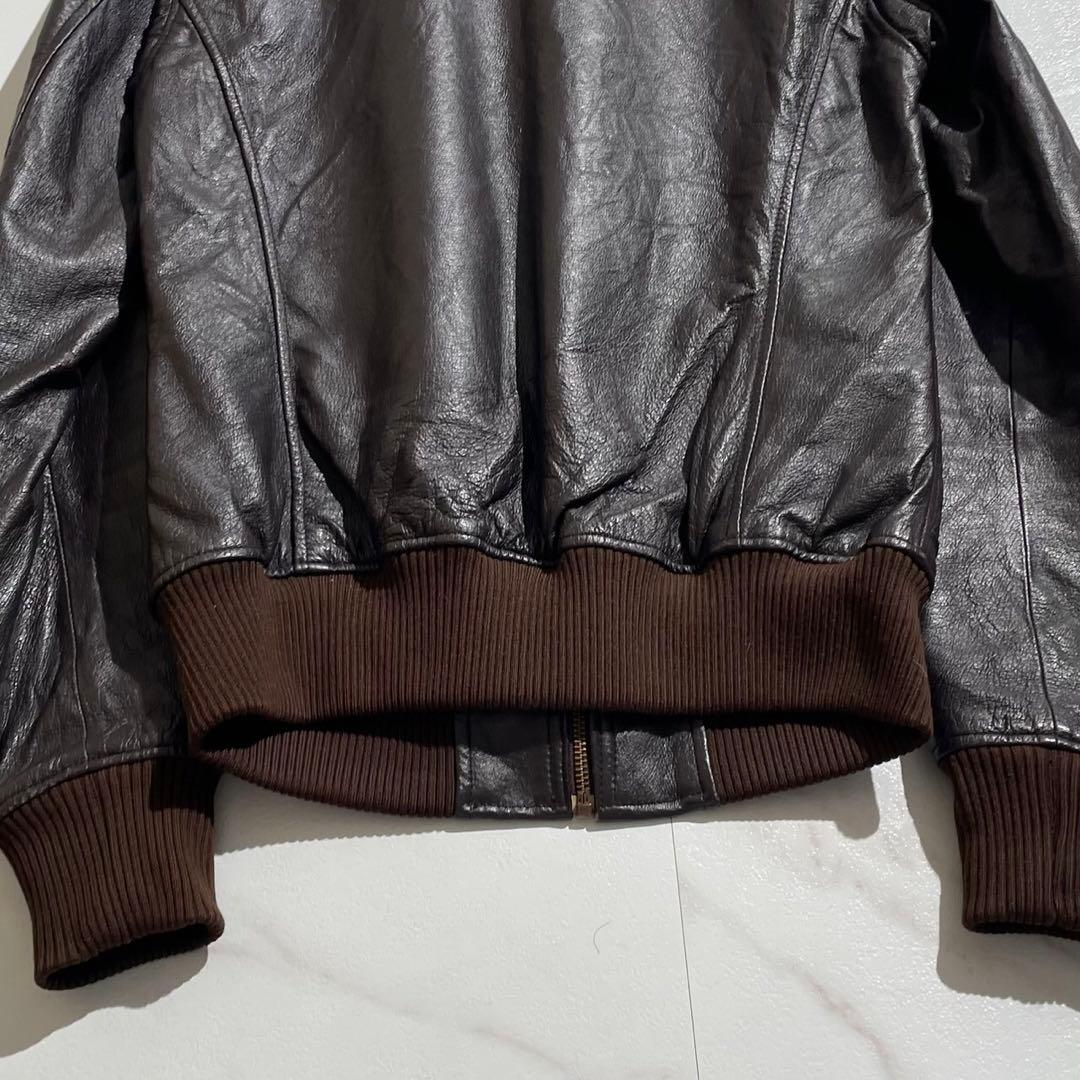 【美品✨】ヒステリックグラマー HG レザージャケット キムタク着用 ブラウンS