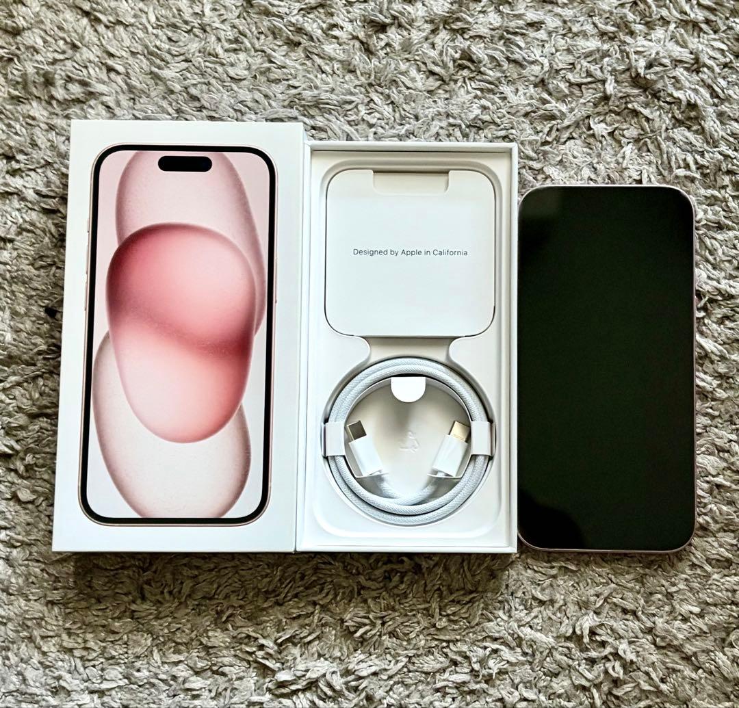 iPhone15 128GB ピンク SIMフリー