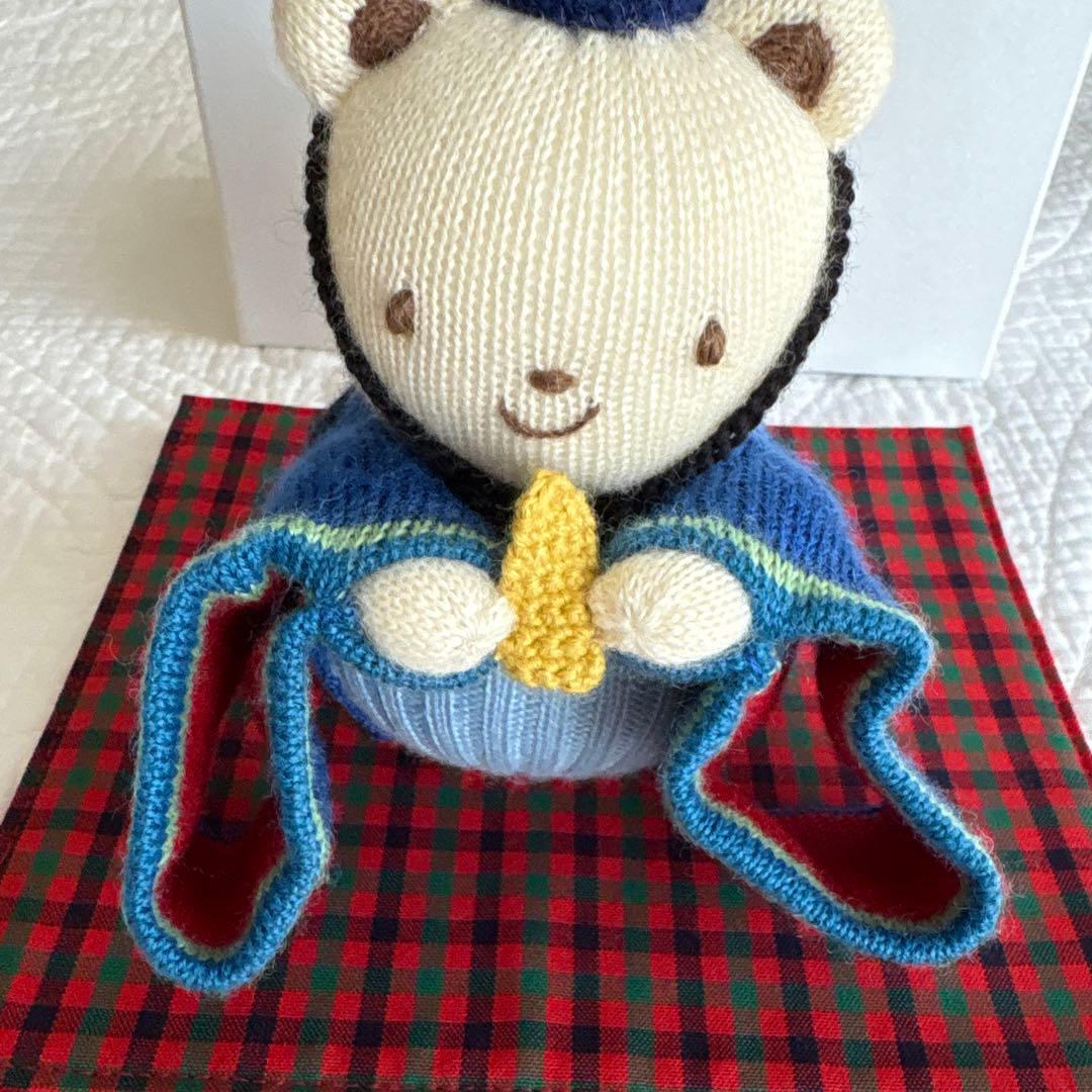 新品ファミリア/ひな人形/編みぐるみ/未使用品